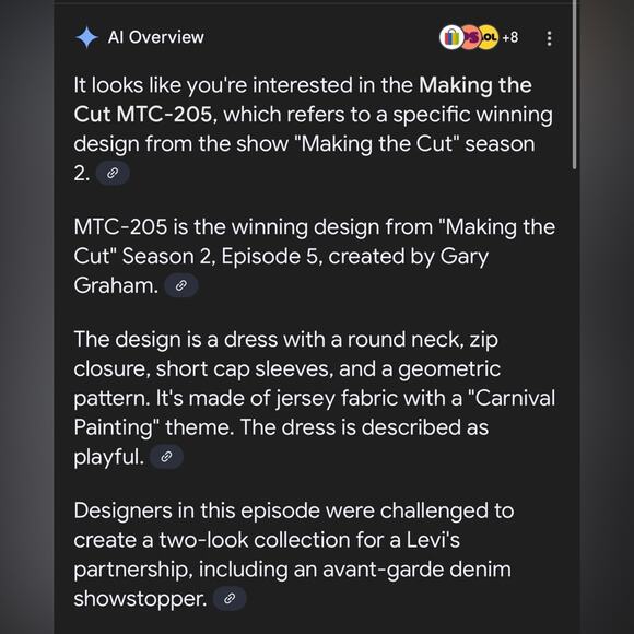 NWT Making The Cut Carnival Painting Geometric Pattern A-Line Dress Size XS - Picture 12 of 12